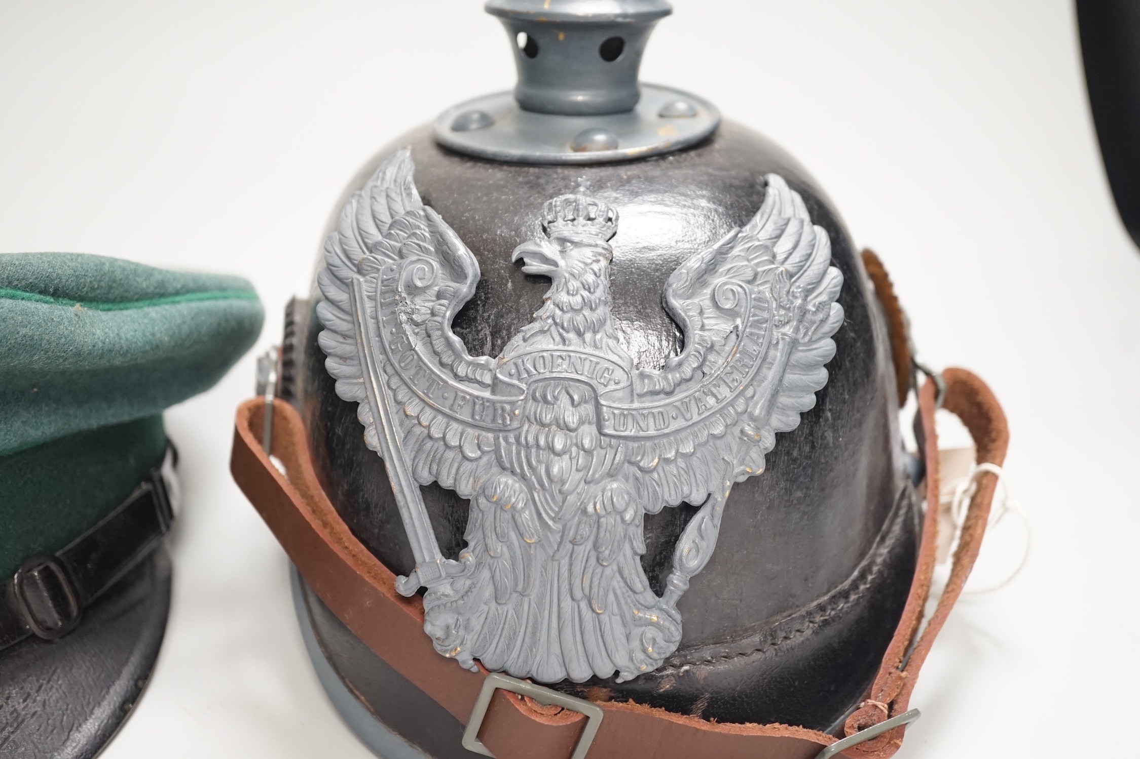 Two German style military hats